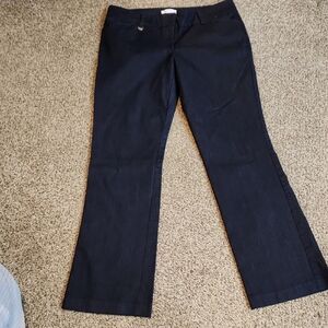 New York & Company Denim Boot Cut Dress Pants